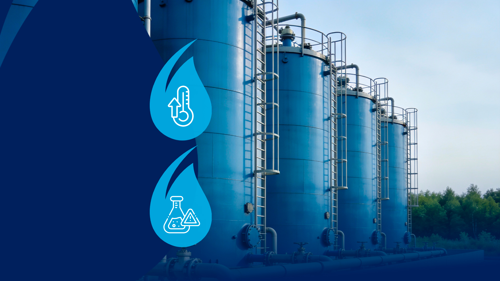 Revestimento em fibra de vidro para altas temperaturas e químicos agressivos